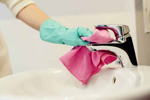 Screen reader friendly web content layout for Kensington carpet cleaning
