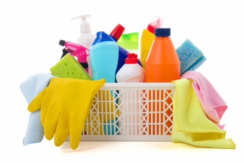 Professional upholstery cleaning in a Kensington home living room